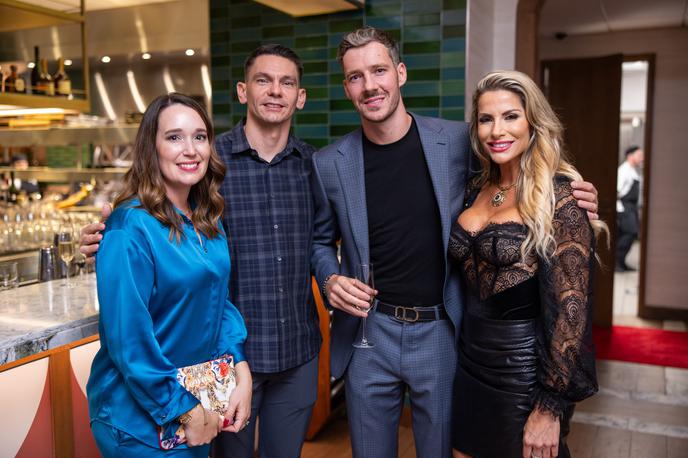 Goran Dragić | Goran Dragić v družbi Lauren Quinn, Chrisa Quinna in v družbi lepotice, za katero nekateri sumijo, da bi lahko bila njegova nova srčna izbranka. | Foto Profimedia