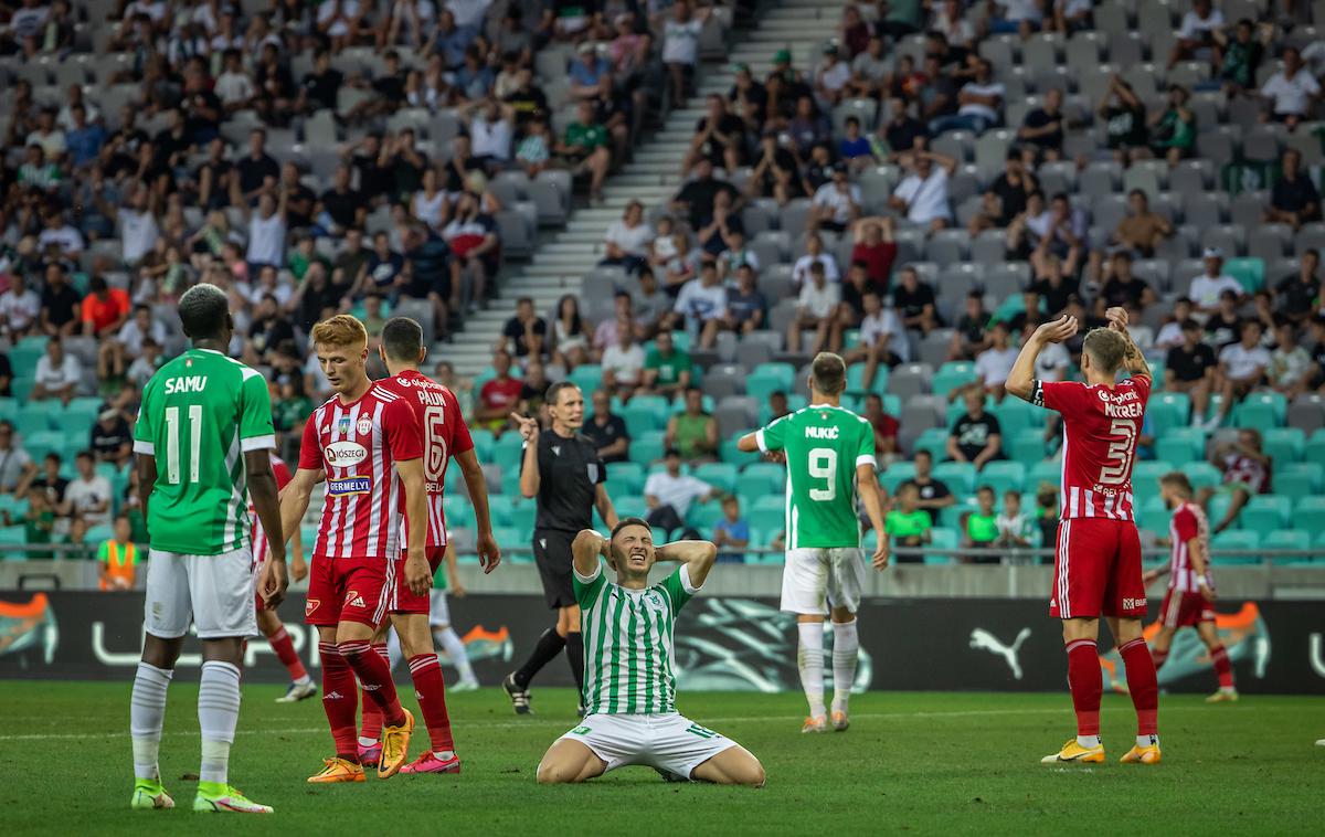 NK Olimpija : Sepsi Sfantu Gheorghe, kvalifikacije konferenčna liga, Mario Kvesić | Olimpija je redni del dobila z 2:0, nato pa izpadla po izvajanju enajstmetrovk. | Foto Vid Ponikvar/Sportida