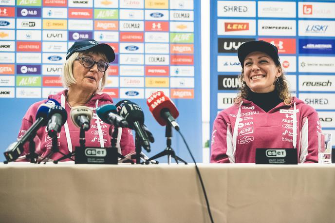 Ilka Štuhec, Darja Črnko | Darja Črnko in Ilka Štuhec | Foto Grega Valančič/Sportida