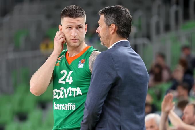 Golemac je bil zadovoljen z zmago in da se ni nihče poškodoval. | Foto: ABA/Aleš Fevžer/Cedevita Olimpija