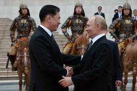 Putin, obisk, Mongolija