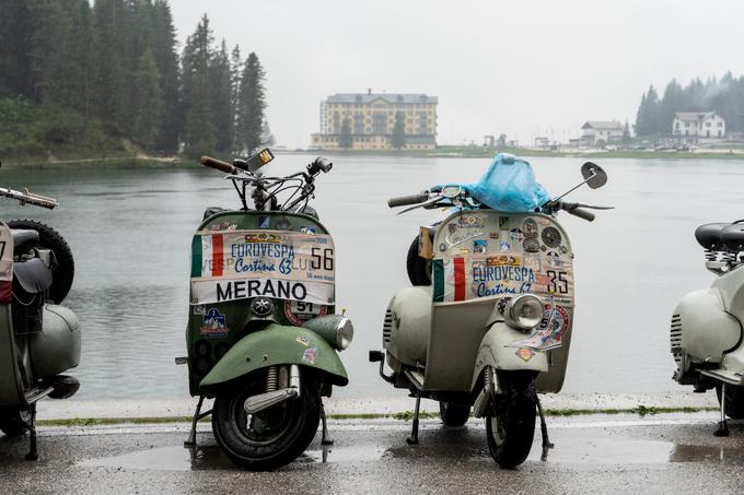 Bili smo v Italiji, kjer se ne moremo izogniti vespam. | 50 mm, f/5, ISO-125, 1/125 sekunde | Foto: Peter Susič