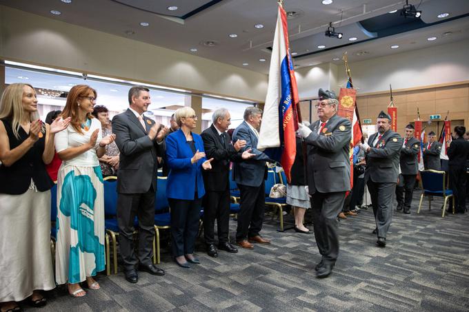 Vseslovenska slovesnost ob srečanju bivših internirank, političnih zapornic, izgnank, ukradenih otrok in njihovih svojcev in prijateljev. | Foto: STA