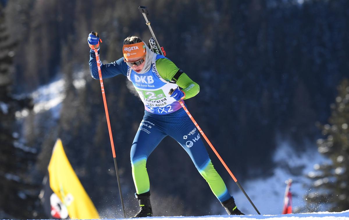 Anamarija Lampič | Anamarija Lampič je na zadnjem streljanju z osmimi nabobji zadela le tri tarče. | Foto Guliverimage