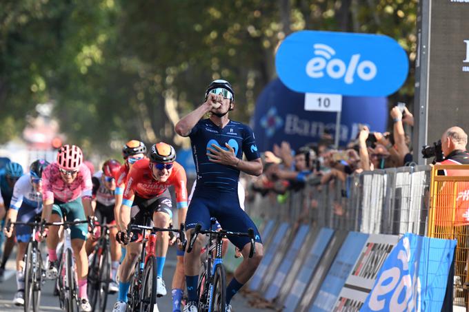 Ivan Garcia Cortina (Movistar) je bil najhitrejši v sprintu. | Foto: Guliverimage/Vladimir Fedorenko