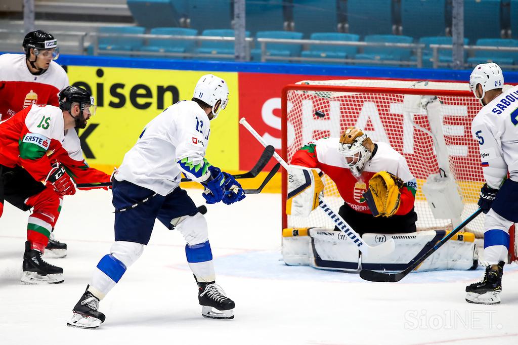 Madžarska Slovenija svetovno prvenstvo v hokeju 2019