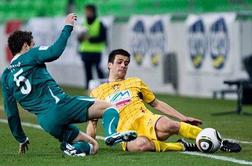 Štiri petarde v mreži Olimpije, nazadnje 0:0