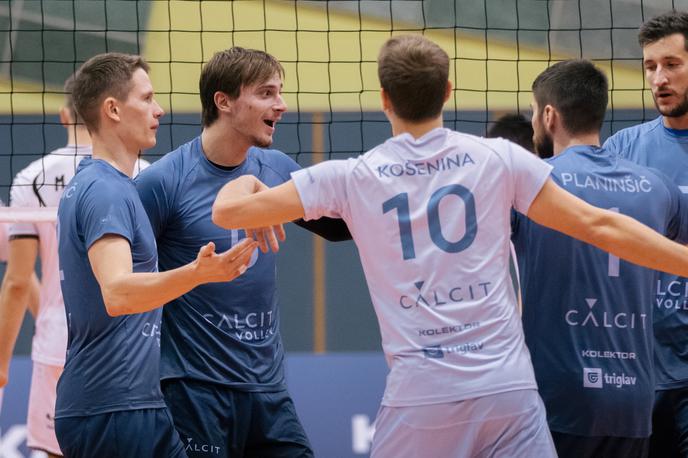 Calcit Volley | Kamničani so zanesljivo premagali Salonit. | Foto Klemen Brumec