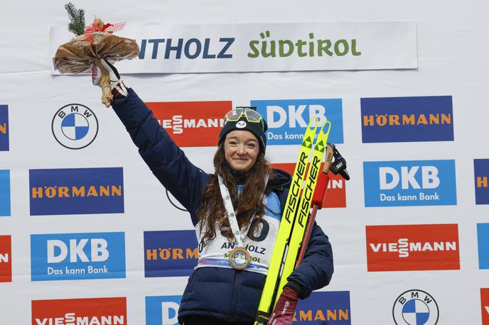 Lou Jeanmonnot | Lou Jeanmonnot je zmagala tudi na biatlonskem sprintu za svetovni pokal v Anterselvi. | Foto Guliverimage