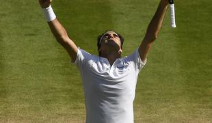 Federer po preobratu na maratonu s Čilićem v polfinale Wimbledona, Murrayja je namučil Tsonga