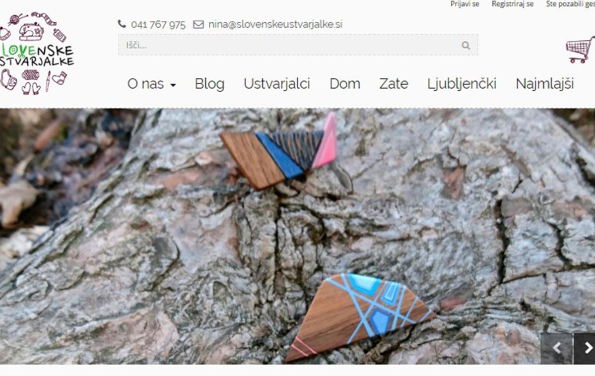 Slovenske ustvarjalke | Foto printscreen