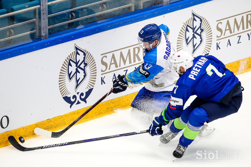 Slovenija Kazahstan svetovno prvenstvo v hokeju 2019