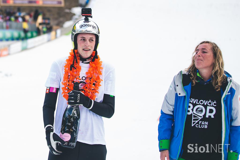 Bor Pavlovčič, konec kariere, Planica