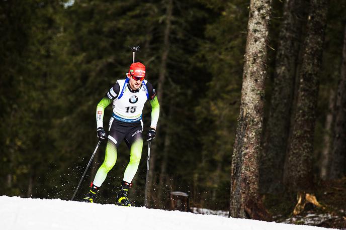 Pokljuka IBU World Cup Biatlon | Jakov Fak je zgrešil tri strele, kar je zadostovalo za 21. mesto. | Foto Peter Podobnik/Sportida