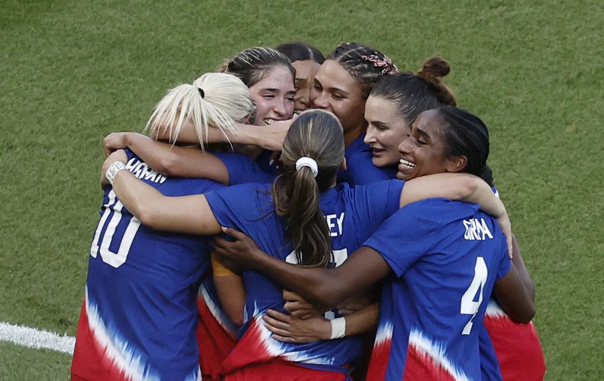 ZDA nogomet ženske | Američanke so v finalu z 1:0 ugnale Brazilijo. | Foto Reuters