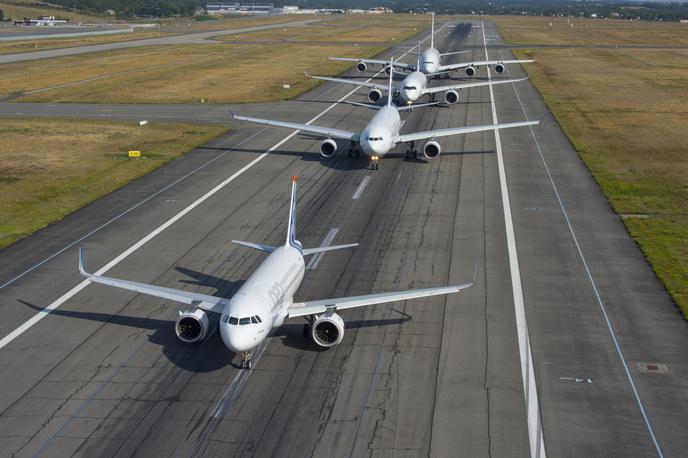 Airbus A320neo, A330-200, A350-900 in A380 | Foto Airbus