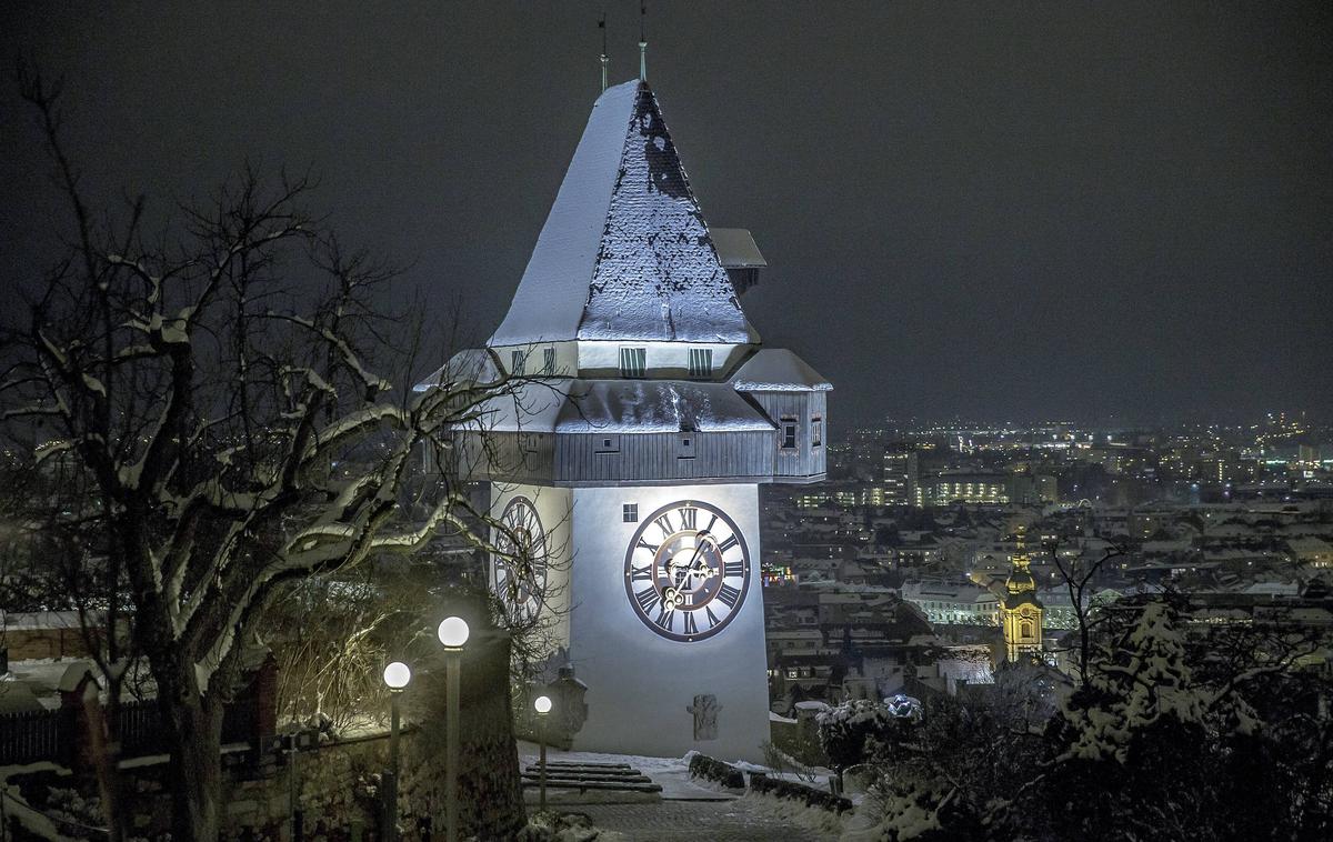 Gradec stolp | V drugem največjem avstrijskem mestu, Gradcu, so v nedeljo na veliko presenečenje neavstrijske javnosti in neavstrijskih medijev zmagali komunisti. V Avstriji niso bili tako presenečeni, saj tam že dolgo vedo, da je KPÖ v Gradcu izjemno močna. | Foto Guliverimage