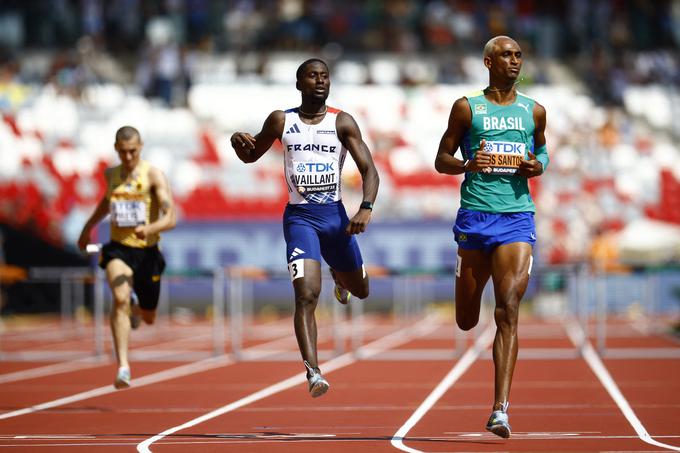 Brazilec Alison Dos Santos je v izjemni formi. | Foto: Reuters