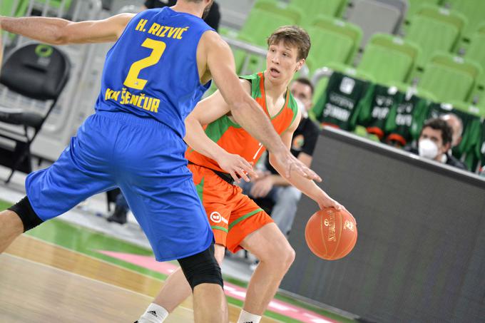 Dan Duščak se je lani v Ljubljano vrnil po kaljenju pri madridskem Realu. | Foto: Cedevita Olimpija Ljubljana