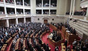 Grški parlament tudi uradno razpuščen, volitve razpisane