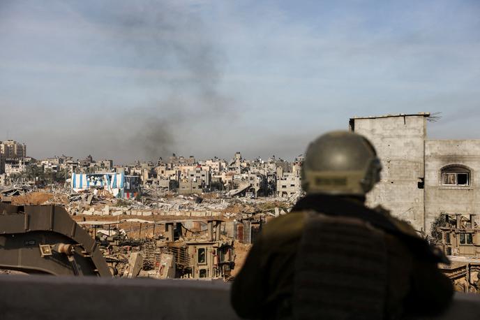 Gaza, Palestina | Možnost priznanja Palestine na način in ob času, ko bo to najprimernejše in bo doseglo največji učinek, je v zadnjem času omenjal tudi premier Robert Golob, ki je večkrat izrazil podporo priznanju Palestine.  | Foto Reuters