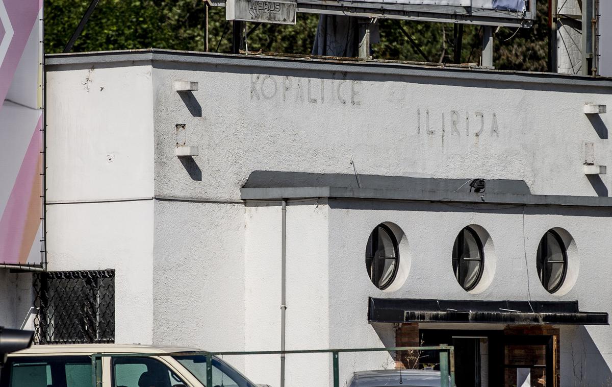 Kopališče Ilirija | Na mestu popolnoma dotrajanega Kopališča Ilirija, ki je bilo zgrajeno leta 1929, bo zrasel Športni center Ilirija. S tem bo Ljubljana dobila svoj prvi pokriti olimpijski bazen. | Foto Ana Kovač