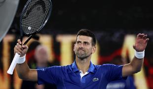 Đoković nadaljuje lov na 25. naslov za grand slam