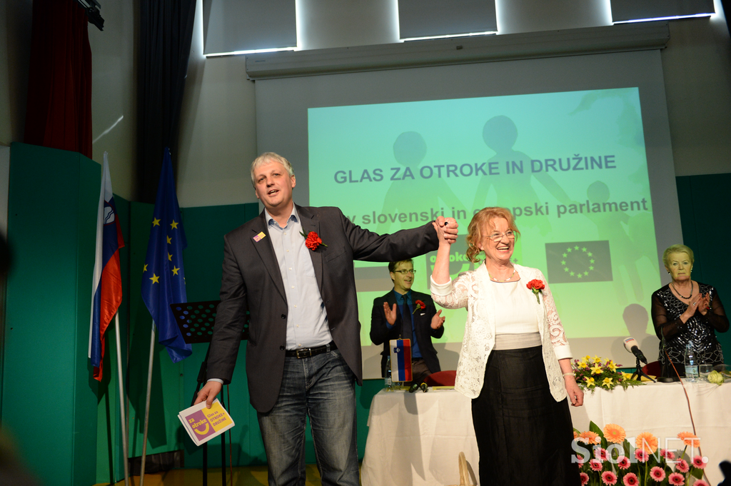 Aleš Primc stranka Glas za otroke in družine ustanovni kongres