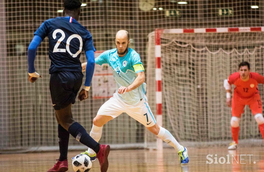 futsal Slovenija Francija Koper