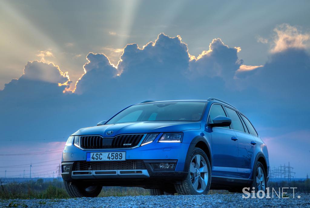 Škoda octavia scout - prva vožnja