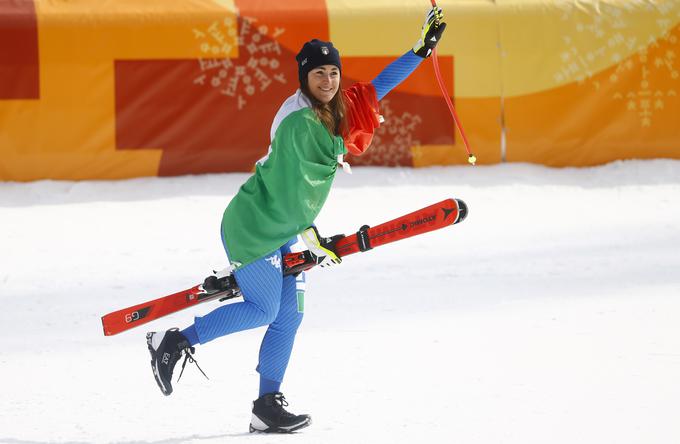 Sofia Goggia: Dolgo sem to čakala. | Foto: Reuters