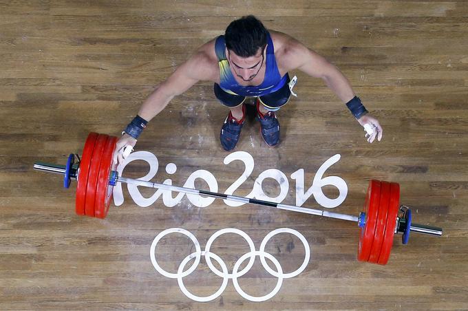 dvigovanje uteži | Foto: Reuters