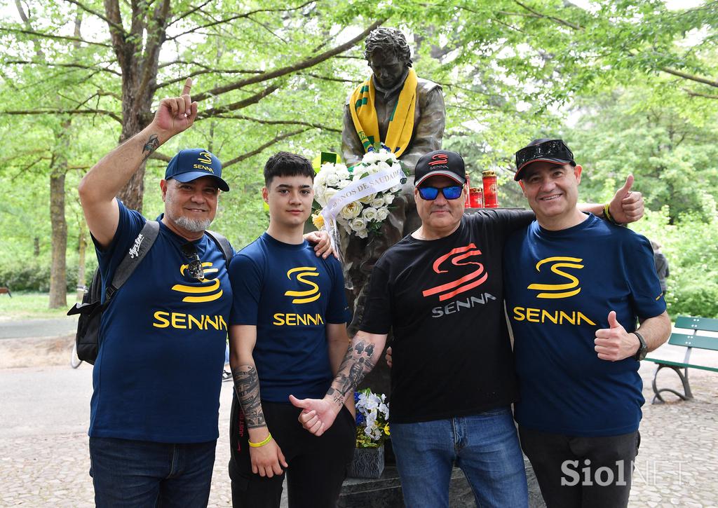 Ayrton Senna 30 let Imola