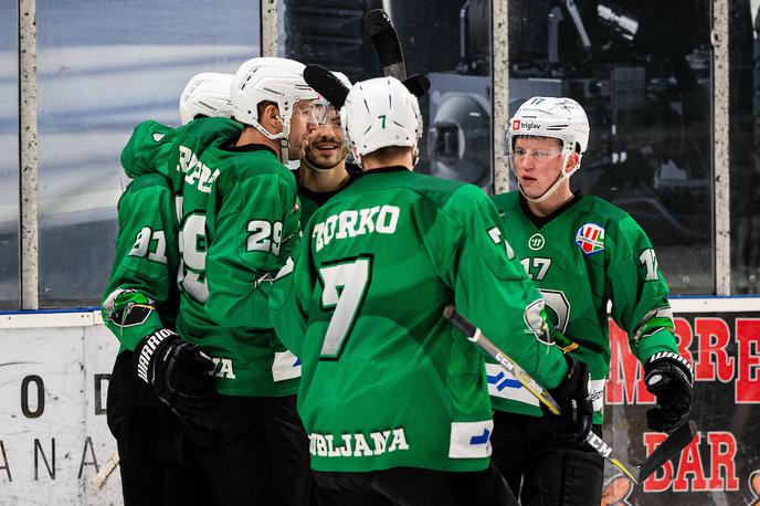 HK Olimpija Linz | Hokejisti Olimpije so si že zagotovili končnico v Alpski ligi. | Foto Grega Valančič/Sportida