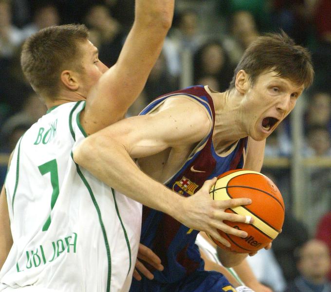 "Olimpija je moj klub," pravi Boisa (na fotografiji v boju z Gregorjem Fučko). | Foto: Reuters