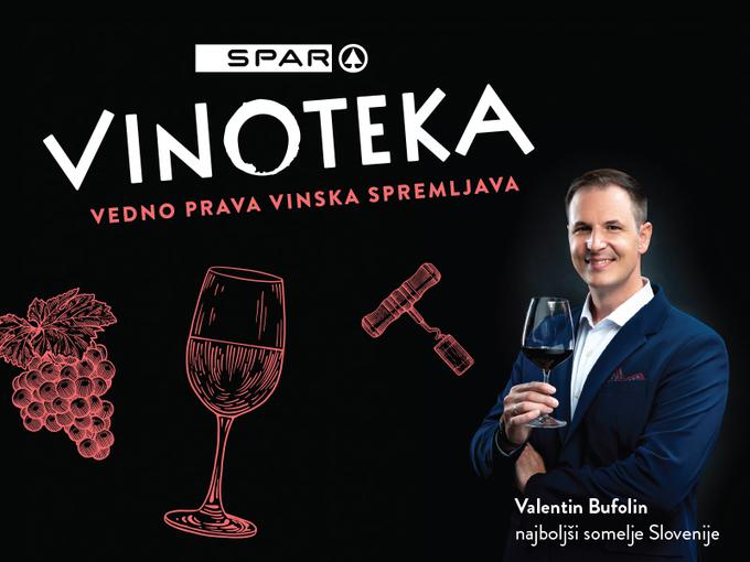 Valentin Bufolin, najboljši somelje Slovenije. | Foto: Spar