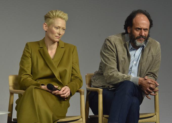 Tilda Swinton in režiser Luca Guadagnino | Foto: Getty Images