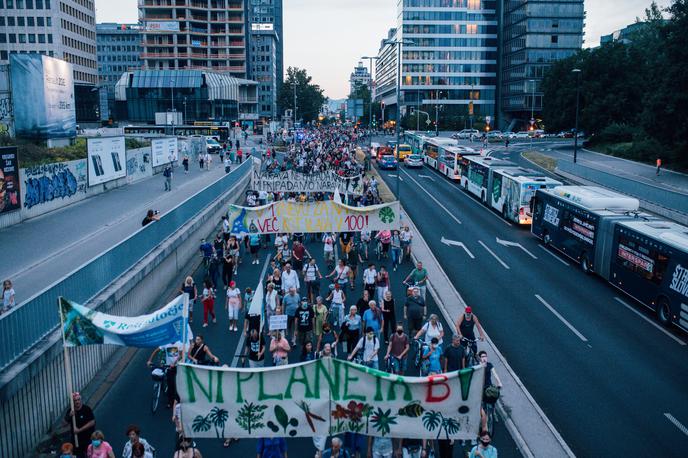 Protest Ljubljana | Foto STA