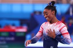 Simone Biles se je vrnila v velikem slogu