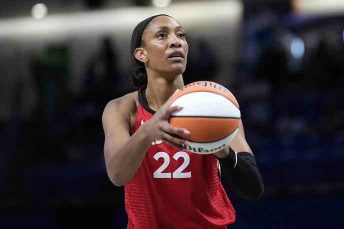 A'ja Wilson | Ameriška košarkarica A'ja Wilson je dosegla rekord v severnoameriški ligi WNBA. | Foto Guliverimage