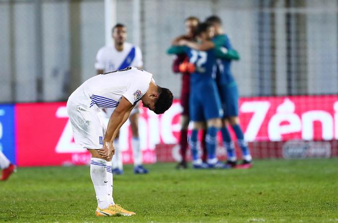 Veselje Slovenije po zlata vrednem remiju v Atenah (0:0) | Foto: Sportida