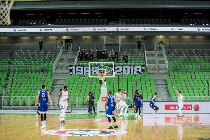 Petrol Olimpija Netunas Klaipeda liga prvakov | Foto: Vid Ponikvar/Sportida