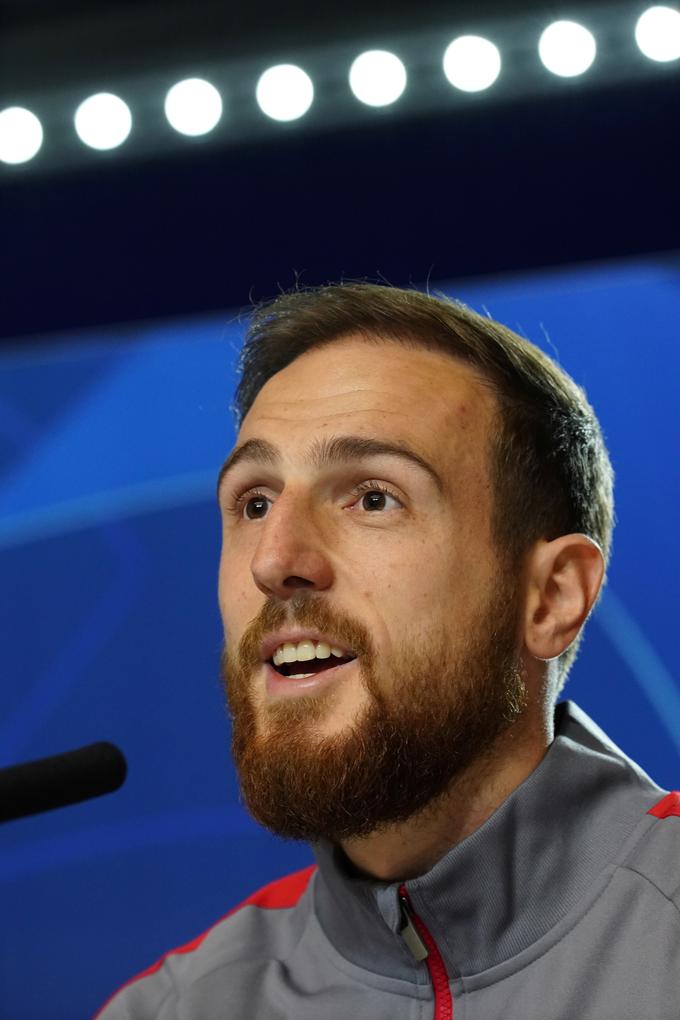 Jan Oblak bo gostil Lokomotiv že ob 18.55. | Foto: Reuters