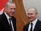 Recep Tayyip Erdogan in Vladimir Putin