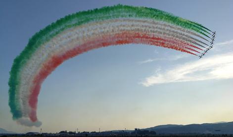 Celo slavni Italijani pridejo: ta letala bodo danes nad Slovenijo