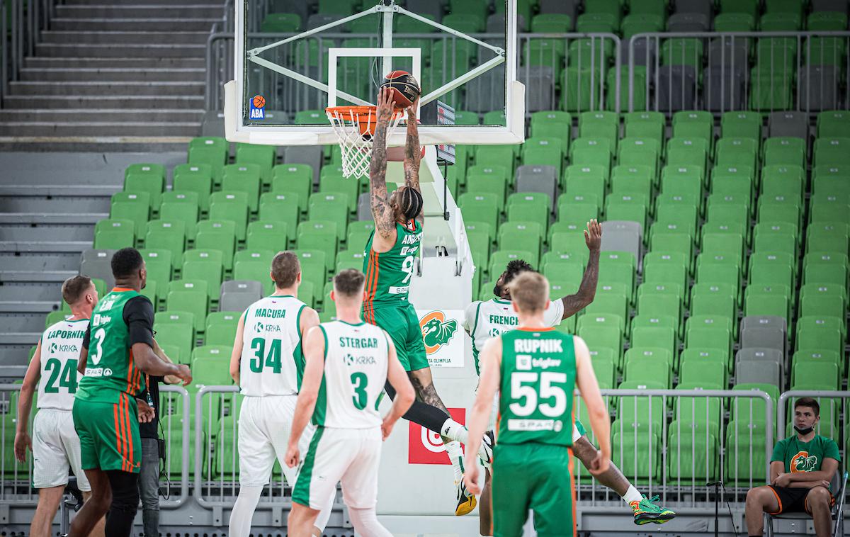 ABA, Cedevita Olimpija - Krka | Košarkarji Cedevite Olimpije so bili premočan tekmeca za Novomeščane. | Foto Vid Ponikvar