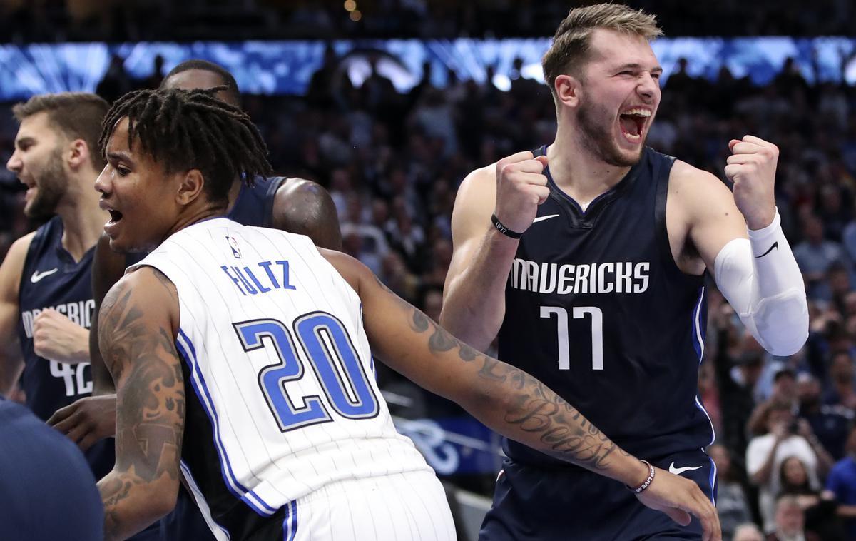 Luka Dončić | Luka Dončić in Dallas so prišli do pete zmage v sezoni. | Foto Reuters