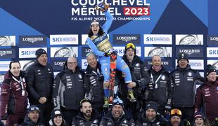 Federici Brignone prvo zlato na SP, Mikaela Shiffrin odstopila, Ilka Štuhec slalom izpustila