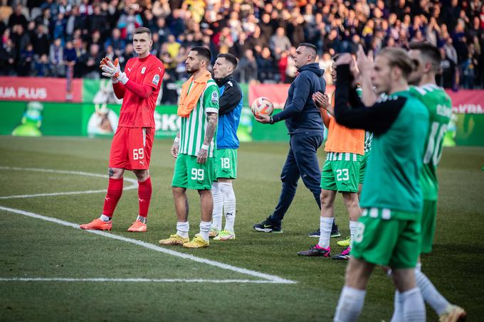 Olimpija je doživela šele drugi poraz v Mariboru na svojih zadnjih 12 gostovanjih v Ljudskem vrtu. | Foto: Blaž Weindorfer/Sportida