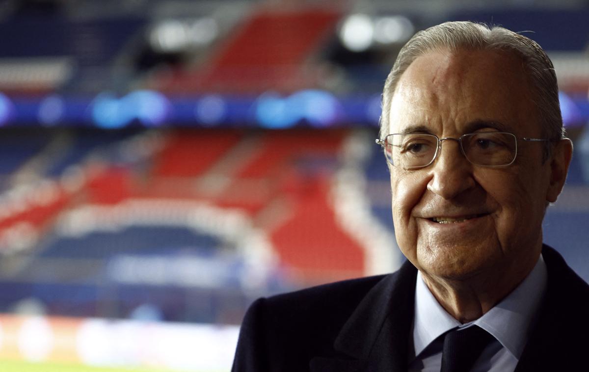 Florentino Perez | Perez je na današnji skupščini znova poudaril potrebo po superligi. | Foto Reuters